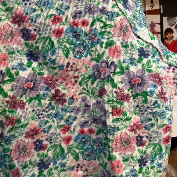 Big Bud Press Muscle Floral Sleeveless Top - Picture 4 of 4